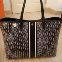 ราคา Tory Burch รุ่น gemini link tote สีดำ (974859290)