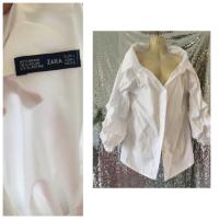 ราคา เสื้อเชิ้ต zara ขาว มือสอง (4302027945)