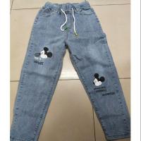 ราคา กางเกงยีนส์ สกรีนลายมิกกี้เม้าส์ ML ใส่ได้ (6937165888)