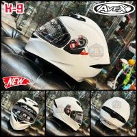 ราคา หมวกกันน็อค AVEX PLUS K9 ทรง Sport สีขาว (17781599416)