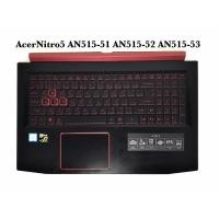 ราคา ปุ่มคีย์บอร์ด+ทัชแพด+ฐาน Keyboard Acer Nitro 5 AN515-51 AN515-52 AN515-53 มีไฟ ไทย อังกฤษ ของแท้ มือสอง (3792859678)