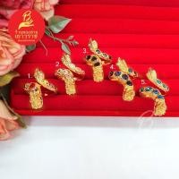 ราคา แหวนพญานาคฝังพลอย ฟรีไซส์ เสริมบารมี ทำจากทองเหลืองแท้ ทำจากทองเหลือง เรียบหรู ใส่ได้ทุกโอกาส รูปถ่ายจากสินค้าจริง (21547341590)