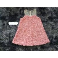 ราคา เดรสดอก3D สีชมพู น่ารัก (21273007949)