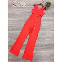 ราคา สอบถามก่อนสั่งซื้อ จั๊มสูทขายาวงานสวยหรูดูแพงป้าย lover shop (8668664239)