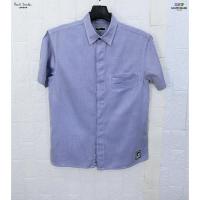 ราคา Paul Smith London แท้ อก40 เสื้อเชิ๊ตแขนสั้นฟ้า (24676136484)
