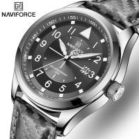 ราคา Naviforce ของแท้ นาฬิกาข้อมือควอตซ์แฟชั่น สายหนัง กันน้ํา สําหรับบุรุษ 8022 (27750780965)
