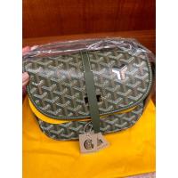 ราคา new Goyard belvedere สีเขียว (19771262065)