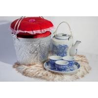 ราคา กาลายมังกร ถังเก็บกา จานลายมังกร ถ้วยชาลายมังกร(ใบใหญ่) ชุดกาน้ำชา ชุดน้ำชาโบราณ (23134597248)