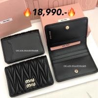 ราคา New miu miu card holders ใส่บัตร น่ารัก (26302046584)