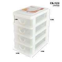 ราคา กล่องลิ้นชักมินิ 4 ชั้น No.CK-124 KEYWAY (5032252580)