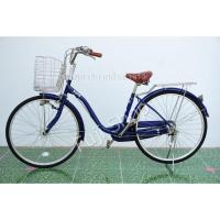ราคา จักรยานแม่บ้านญี่ปุ่น - ล้อ 26 นิ้ว - มีเกียร์ - สีน้ำเงิน [จักรยานมือสอง] (20177075416)
