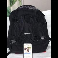 ราคา Supreme Backpack FW19 black 100% Authentic (7635183379)