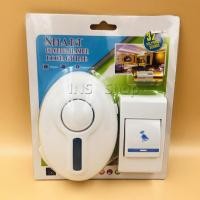 ราคา กริ่งไร้สาย กระดิ่งไร้สาย ออดไร้สายออดรีโมท ระยะไกล wireless door bell (21411162740)