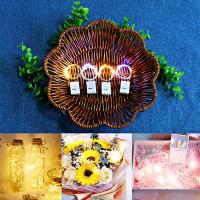 ราคา ไฟประดับ ไฟ LED เส้น Led ยาว 2 เมตร ไฟนางฟ้า ไฟแฟรี่ ไฟเส้นลวด พร้อมถ่านกระดุม พร้อมใช้งาน มี3สี ปรับได้3จังหวะ (20469134384)