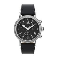 ราคา TIMEX TW2W20600 นาฬิกาข้อมือผู้ชาย รุ่น TW2W20600,สายหนัง, สีดำ (25314061370)