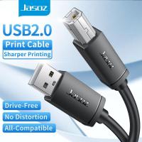 ราคา Jasoz USB Printer Cable USB Type B Male to A Male USB 2.0 Cable for Canon Epson HP Label Printer DAC 1M 1.5M 2M 3M 5M (25869988007)