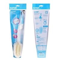 ราคา Natur เนเจอร์ แปรงล้างขวดนมฟองน้ำ ด้ามหมุน 360 องศา (24900999976)