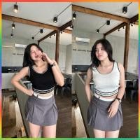 ราคา MesubShop เสื้อกล้าม จั๊มช่วงเอว ใส่ได้ทุกวัน เบลิคครอปสุด แมตช์ชิ่งกับกระโปรงคือน่ารักม้ากน้า รุ่น ป๊อกกี้ (19482439210)