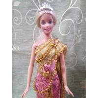 ราคา ชุดไทยประยุกต์ตุ๊กตาบาร์บี้ (25001338040)