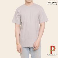 ราคา Pratunam Place เสื้อยืดคอกลม Cotton 100% [สีเทาอ่อน] คอกลม-คอวี แขนสั้น (11097558644)