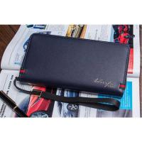 ราคา กระเป๋าสตางค์หนัง ใบยาว สําหรับผู้ชาย (21395311127)