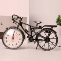 ราคา นาฬิกา บอกเวลา รูปทรงจักรยาน แบบตั้งโต๊ะ นาฬิกาตั้งโต๊ะแต่งบ้าน ห้องนั่งเล่น ห้องนอน,นาฬิกาปลุกจักรยาน (26051815874)