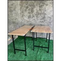 ราคา โต๊ะพับไม้ยางพารา โต๊ะพับได้ มีหลายขนาด (22260775595)