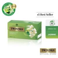 ราคา ทไวนิงส์ ชาเขียว จัสมิน กรีนที ชนิดซอง 1.8 กรัม แพ็ค 25 ซอง Twinings Jasmine Green Tea 1.8 g. Pack 25 Tea Bags (5749937155)