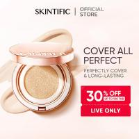 ราคา SKINTIFIC Cover All Perfect Cushion SPF35+ PA+++ คุชชั่น คุชชั่นเนื้อแมตต์ เบลอรูขุมขน ปกปิดสูง เผยผิวเนียน ผิวสวยไร้ที่ติ รองพื (18795877271)