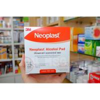 ราคา NEOPLAST ALCOHOL PAD 3M สำลีแผ่นชุบแอลกอฮอล์ (5642154121)