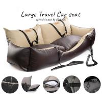 ราคา [Mahdum] Travel Dog CarSeat คาร์ซีทสุนัขกันน้ำสำหรับเบาะหลัง สามารถนั่งได้หลายตัว (24581274271)
