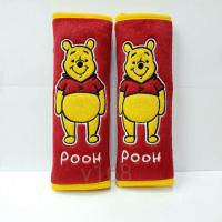 ราคา นวมหุ้มเข็มขัดนิรภัยแพ็คค(ู่ 2 ชิ้น)ลายหมีพูแดง งานลิขสิทธิ์แท้ (4732043083)