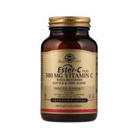 ราคา Solgar, Vitamin C Ester, 500mg,100 V Caps(วิตามินซี Exp.03/2023) (6336633375)