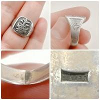 ราคา แหวนเงินแท้ ไซส์ 51 งานตู้ญี่ปุ่นมือสอง (28550572009)