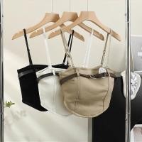ราคา ELLE-พร้อมส่ง เกาะอก ถอดสายได้ ดีเทลเข็มขัดที่หน้าอกถอดใส่ได้ (22840924377)