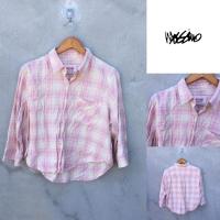 ราคา เสื้อเชิ้ตสีชมพู mossimo ไซส์ m (8700367188)