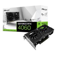 ราคา PNY GeForce RTX 4060 VERTO Dual Fan 8GB Graphics Card การ์ดจอ (VCG40608DFXPB1) (21990659070)