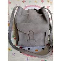 ราคา กระเป๋าทรงถังหนังกลับงานเกาหลีมือสอง (25206184132)