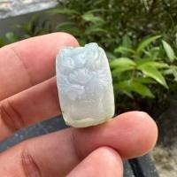 ราคา แหวนหยกพม่า แกะสลัก ลายมังกร หยกพม่า แกะสลักมือ Handmade Jadeite ขนาดแหวนในภาพ (22384233164)