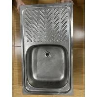 ราคา อ่างซิงค์ล้างจานแบบฝัง สแตนเลส 301 แบบ 1 หลุม มือสอง มีที่พักจาน ไม่มีบริการส่ง รับสินค้าที่ อ เมือง โคราช (15664908885)