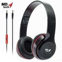 ราคา MD-TECH HS6 Stereo Headphone หูฟังครอบหู เสียงเบสหนักแน่น นุ่มฟังสบาย (25174039575)