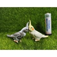 ราคา Gachapon กาชาปองนกกระตั้ว คู่ Kaiyodo โมเดลสัตว์ (4275744284)