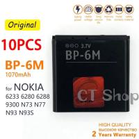 ราคา แบตแท้ Nokia BP-6M Nokia 6233 6280 6288 9300 N73 N77 N93 N93S BP-6M 1070mAh (18496540850)