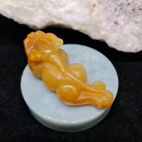 ราคา ปี่เซียะ เรียกทรัพย์ แกะจากหยกน้ำผึ้ง (8718545327)