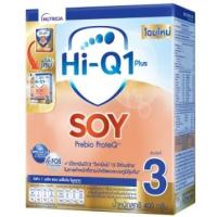 ราคา นมผงไฮคิว 1 พลัส ซอย พรีไบโอโพรเทก สูตร 3 400 กรัม Hi-Q Soy 1 + (19485064632)
