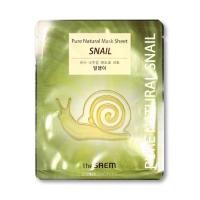 ราคา the SAEM - Pure natural mask sheet SNAIL มาส์กหอยทาก (1176921023)