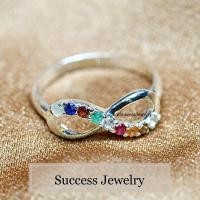 ราคา แหวน นพเก้า อินฟินิตี้ (infinity ring) เงินแท้ 925 แหวนนพรัตน์ พลอยนพเก้า (10536384343)