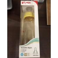 ราคา ขวดนม Pigeon คอแคบ สีชา 8Oz [ของใหม่ กล่องชำรุด] (11342372528)