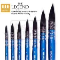 ราคา MUSEO The Legend พู่กันกลมมัดลวด ขนกระรอกสังเคราะห์ สตูดิโอเกรด พู่กันมัดลวด พู่กันกลม พู่กันสีน้ำ พู่กัน squirrel brush (18258799919)