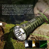 ราคา ไฟฉาย Astrolux EC07G 13000LM ปรับใช้ได้ทั้งแสงขาวแสงเหลือง มีเลเซอร์สีแดง (23477877857)